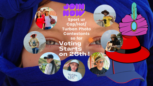 Voting for Cap/Hat/Turban Photo Contest